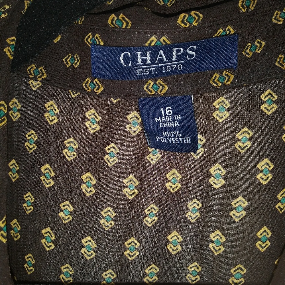 🌟Host Pick!🌟Chaps sheer blouse - Picture 3 of 3